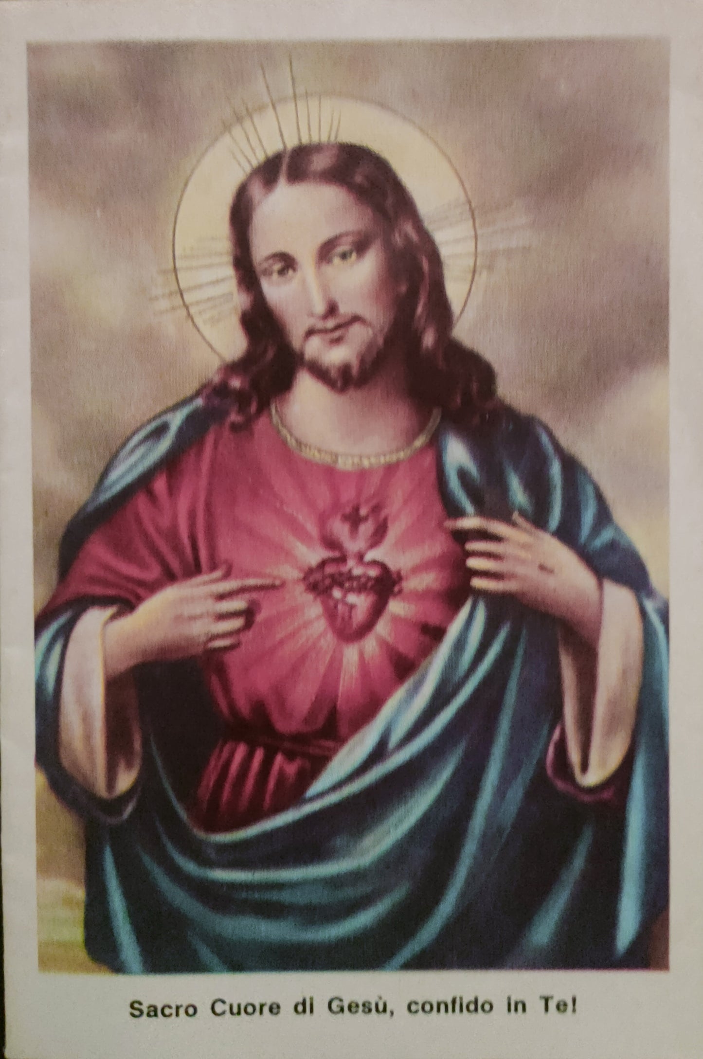 SACRO CUORE DI GESÙ - HOLY CARD