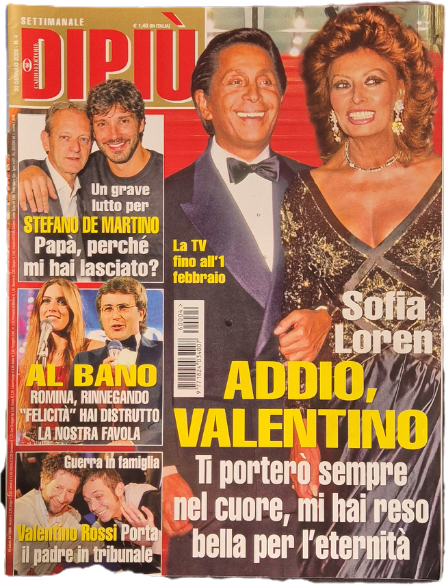 DI PIÙ 6 GENNAIO 2026 - VALENTINO-AL BANO-DE MARTINO