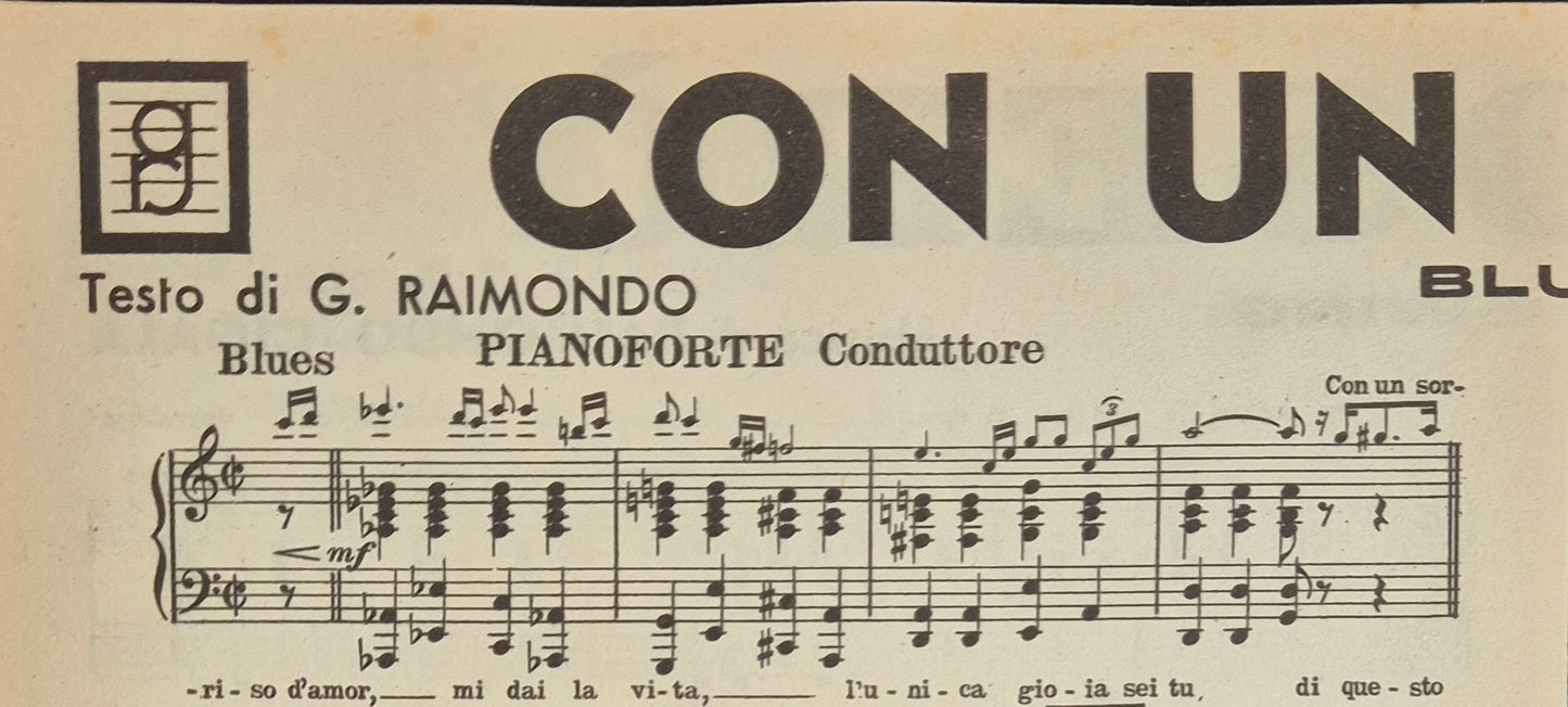 CON UN SORRISO - TI SPOSERO' - SPARTITO-SHEET MUSIV
