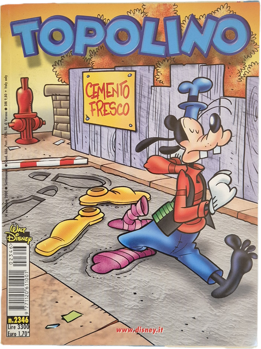 TOPOLINO N. 2346 - 14 NOVEMBRE 2000