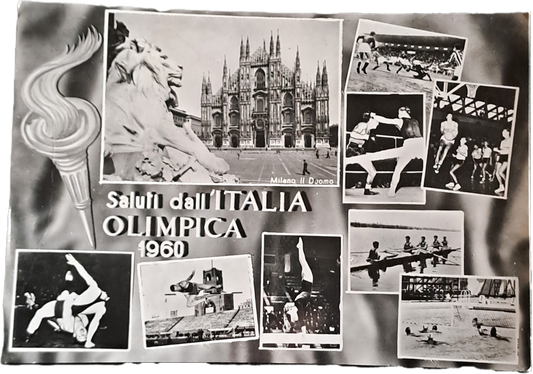 SALUTI DALL'ITALIA OLIMPICA - 9 IMMAGINI - V1960  FG