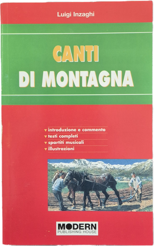 CANTI DI MONTAGNA - LUIGI INZAGHI