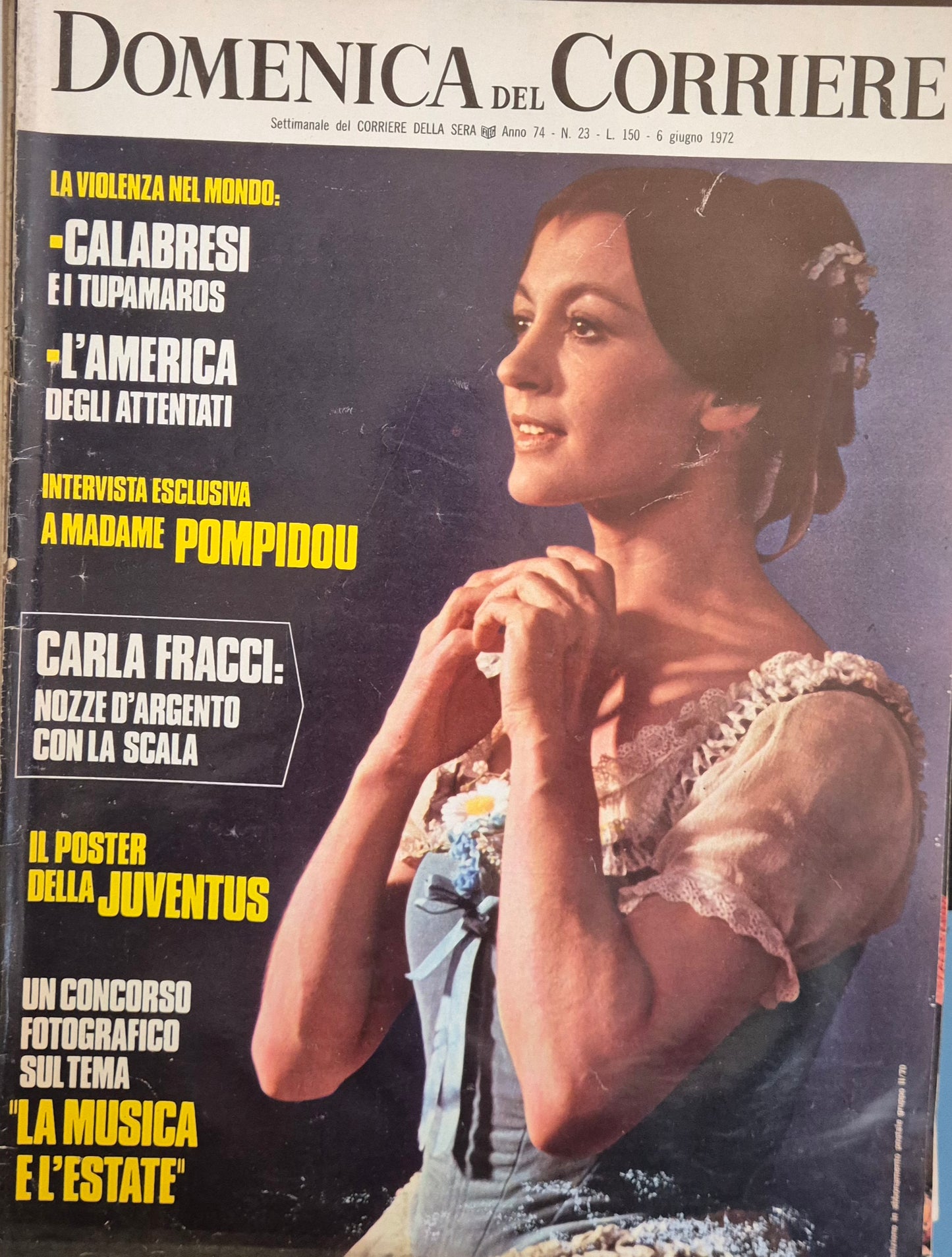 DOMENICA'DEL CORRIERE N. 23 - 6 GIUGNO 1972