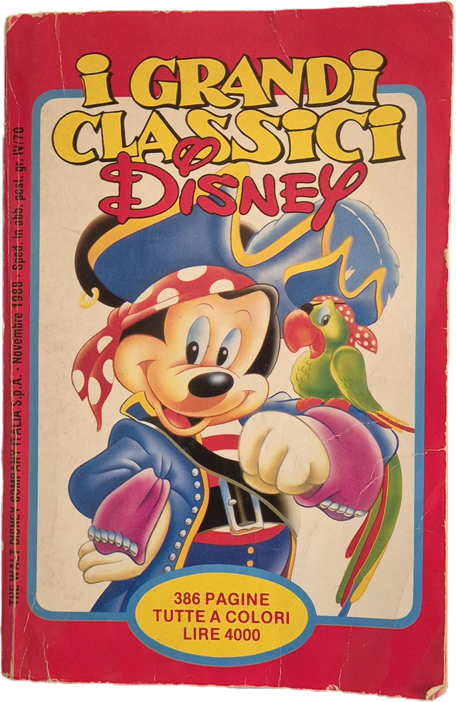 I GRANDI CLASSICI DISNEY N. 36 - NOVEMBRE 1988