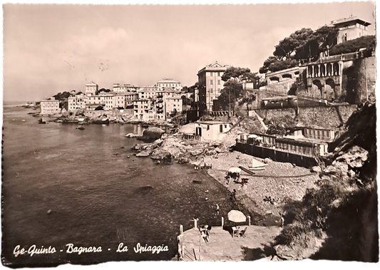 GENOVA-QUINTO - BAGNARA-LA SPIAGGIA- VSD -FG