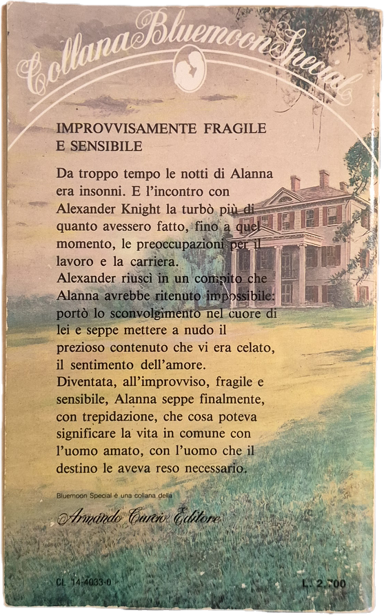LE NOTTI DI ALANNA - BILLIE DOUGLASS - BLUEMOON SPECIAL N. 33 - OUTLET DEL LIBRO