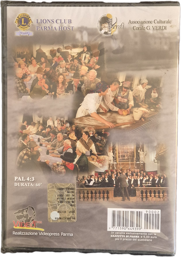 DE D'LA DA L ACUA - CORALE GIUSPPE VERDI - DVD