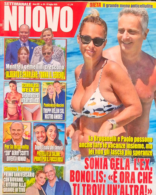 SETTIMANALE NUOVO 23 LUGLIO 2025-BONOLIS-PANICUCCI-SALEMI-OUTLET DEL LIBRO