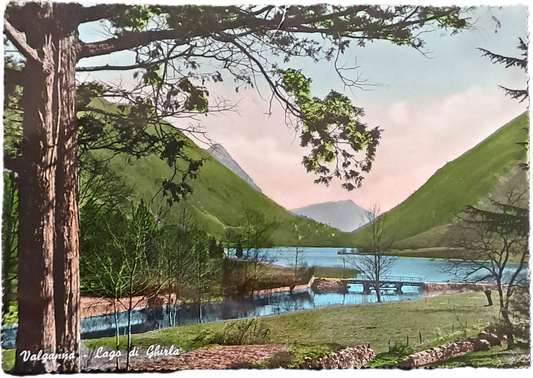 VALGANNA - LAGO DI GHIRLA - VSD - FG - ACQUARELLATA