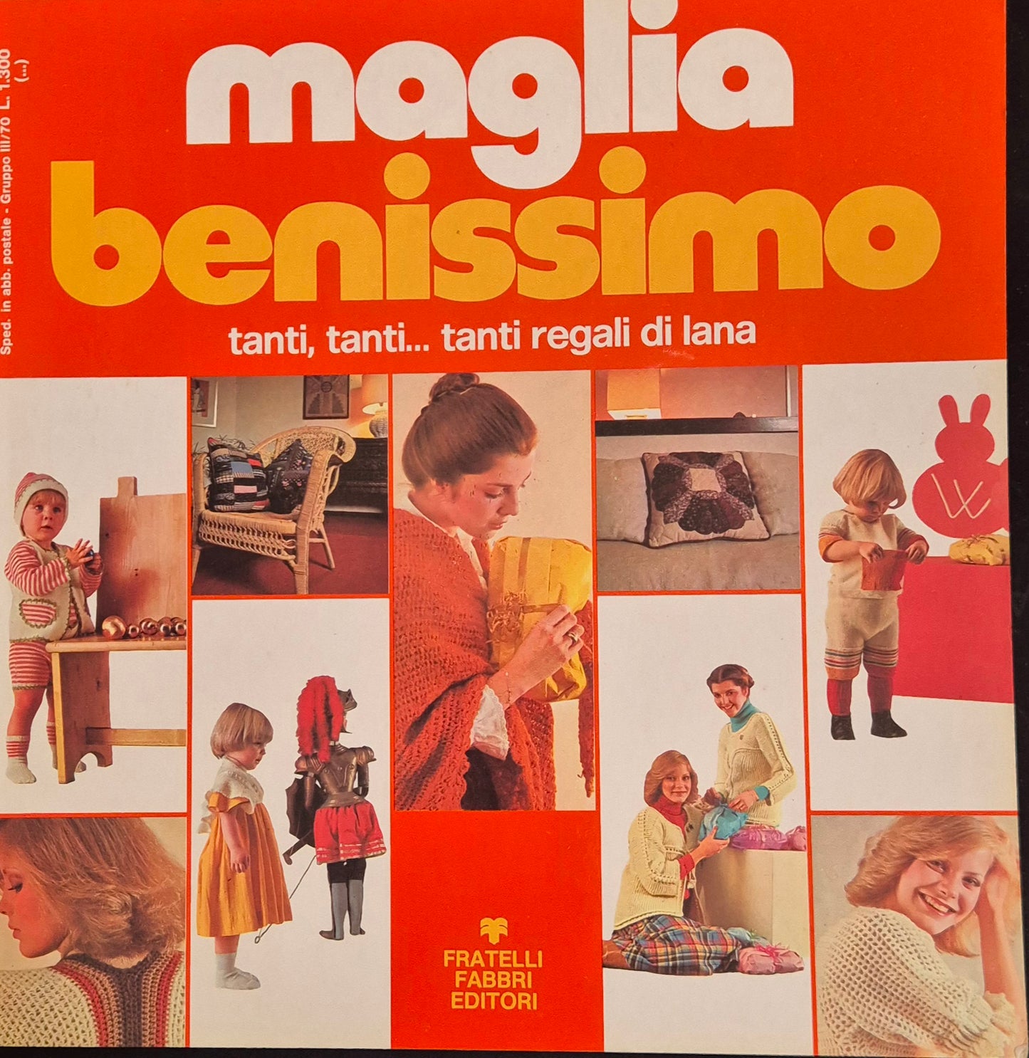 MAGLIA BENISSIMO. TANTI, TANTI...TANTI REGALI DI LANA