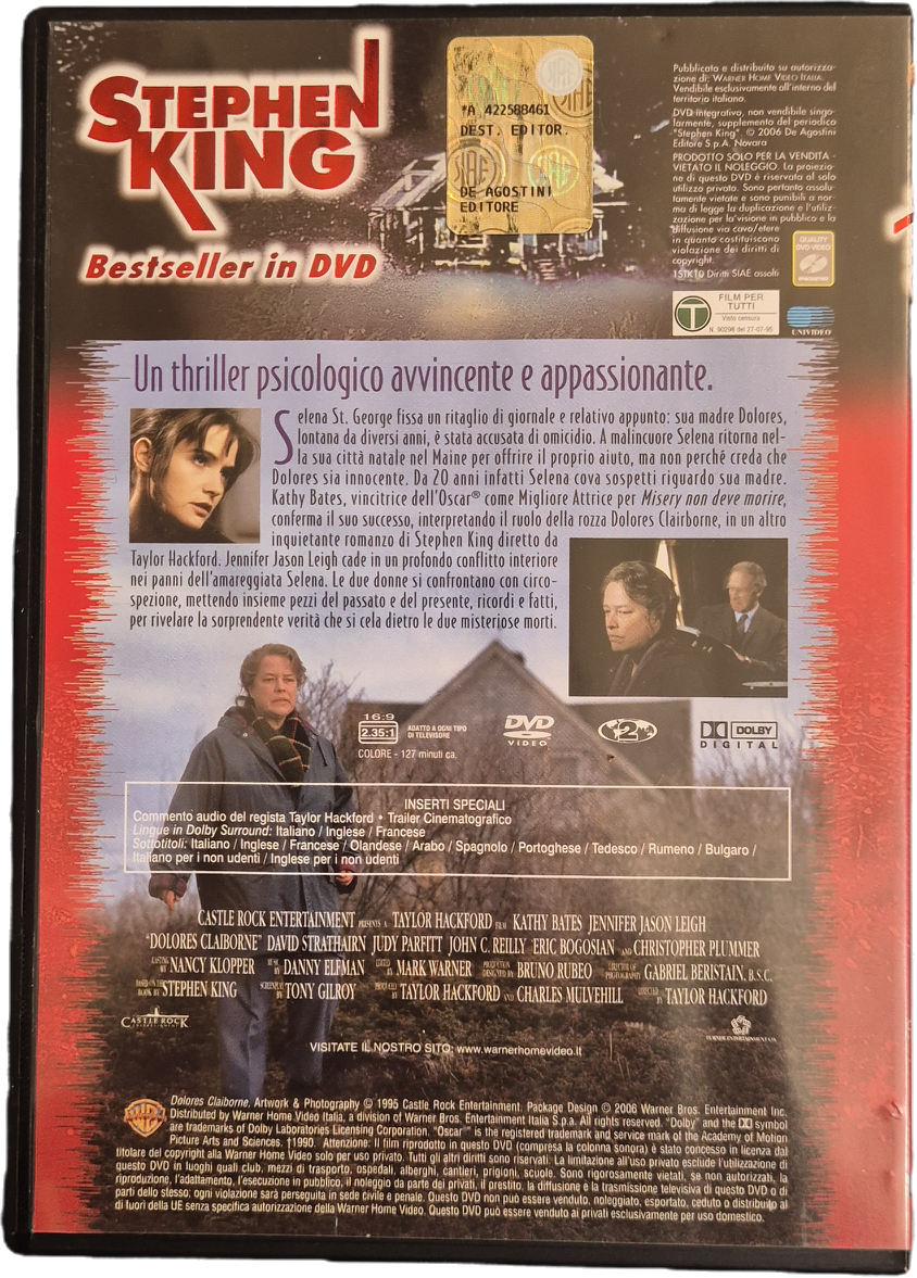 L'ULTIMA ECLISSI - STEPHEN KING - DVD