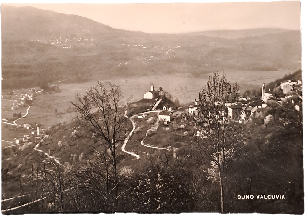 DUNO VALCUVIA - PANORAMA - V1952 - FG