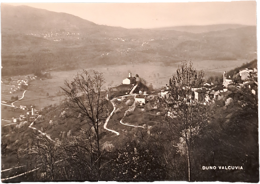 DUNO VALCUVIA - PANORAMA - V1952 - FG