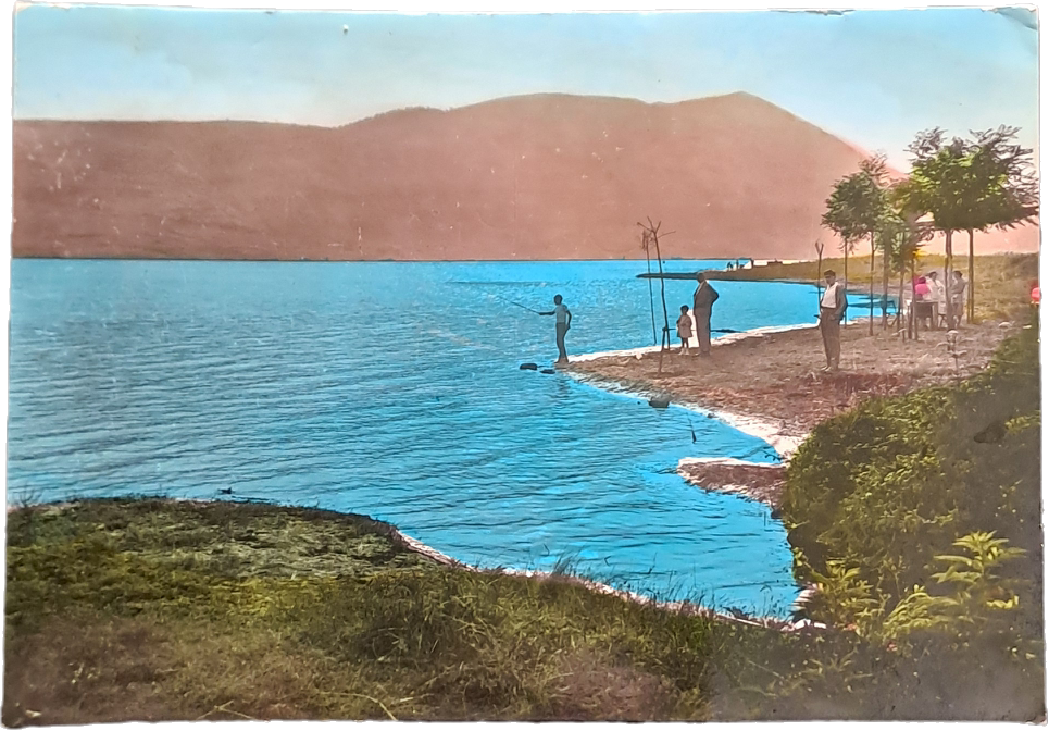 FIUGGI FONTE - LAGO DI CANTERNO - VSD - FG - ACQUARELLATA
