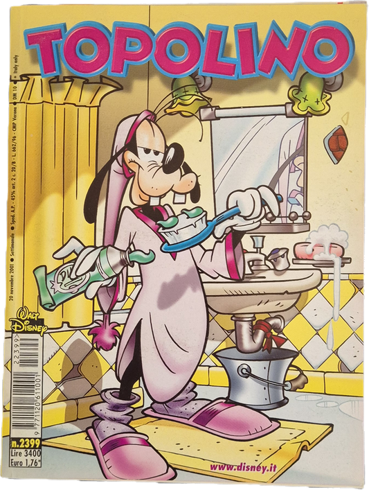 TOPOLINO N. 2499 - 20 NOVEMBRE 2001
