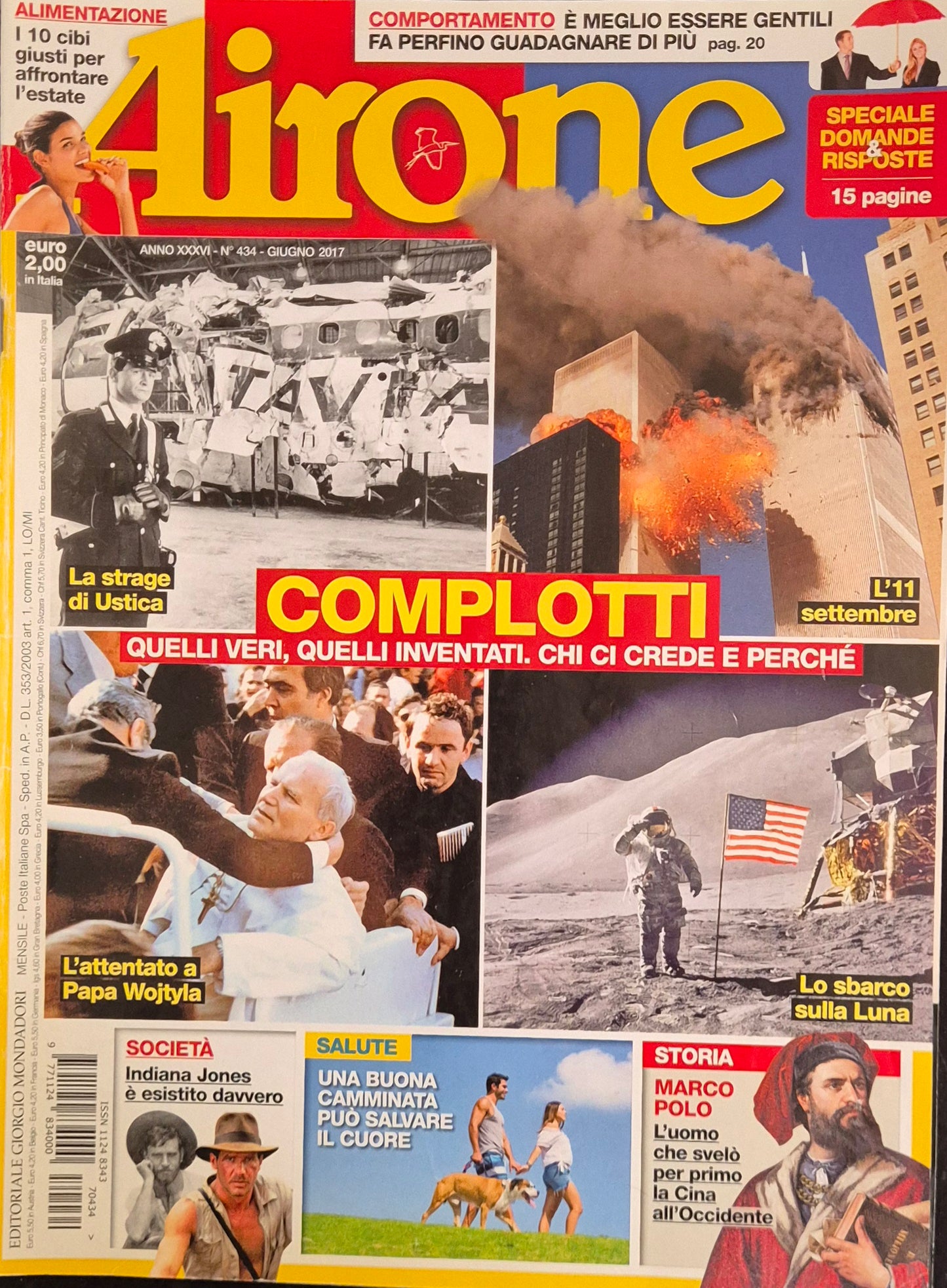 AIRONE N. 434 GIUGNO 2017 - OUTLET DEL LIBRO