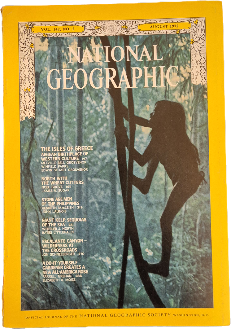NATIONAL GEOGRAPHIC - AUGUST 1972 - ENGLISH TEXT