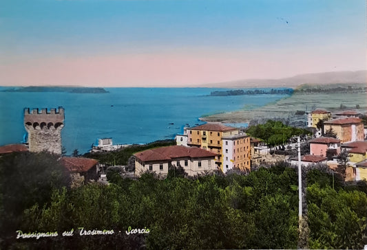 PASSIGNANO SUL TRASIMENO - NV - FG - ACQUARELLATA
