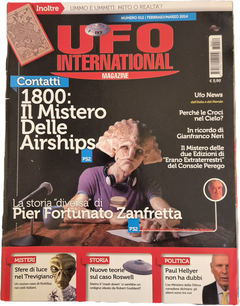 UFO INTERNATIONAL MAGAZINE N. 12 - 1800 IL MISTERO DELLE AIRSHIP