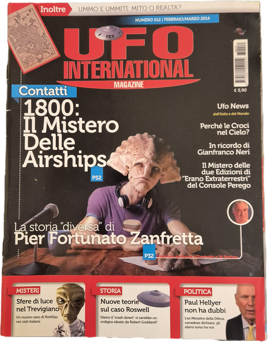 UFO INTERNATIONAL MAGAZINE N. 12 - 1800 IL MISTERO DELLE AIRSHIP