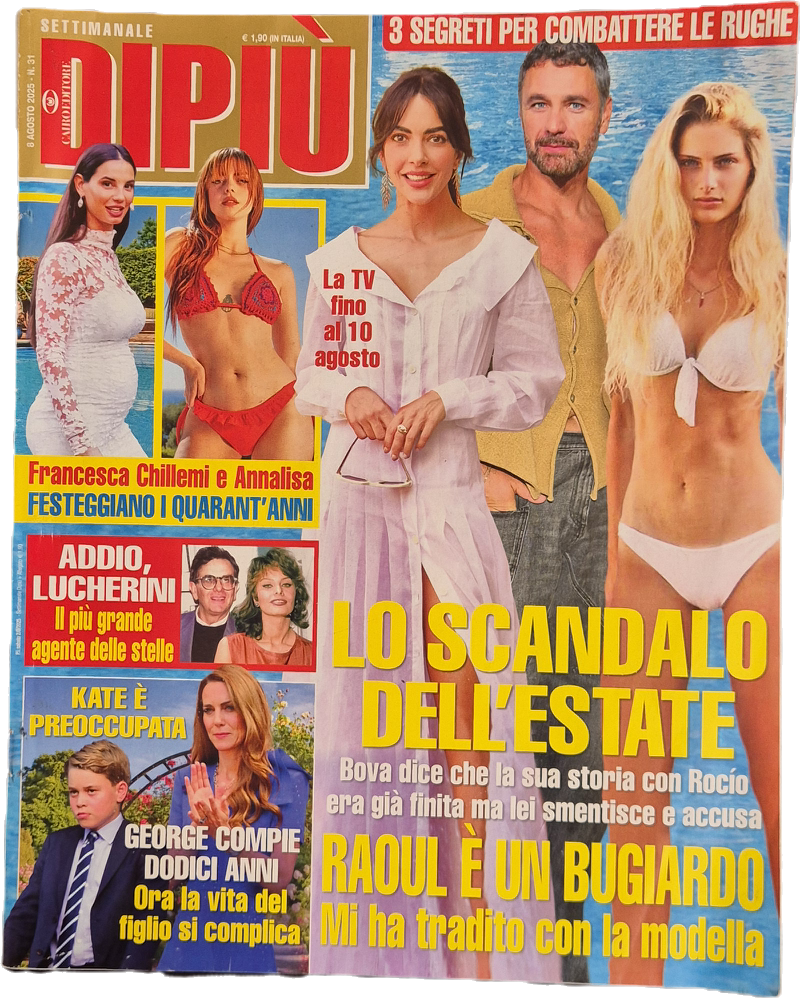 DI PIU' 8 AGOSTO 2025 - RAUL BOVA - LUCHERINI - CHILLEMI - ANNALISA