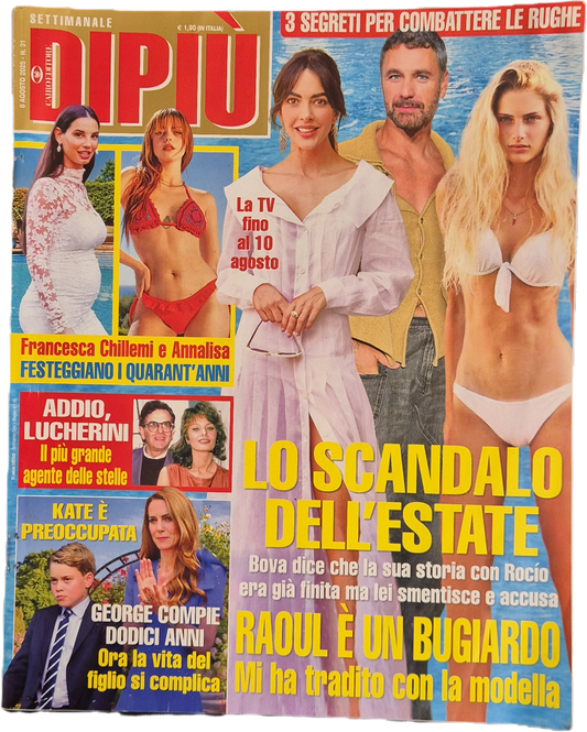 DI PIU' 8 AGOSTO 2025 - RAUL BOVA - LUCHERINI - CHILLEMI - ANNALISA