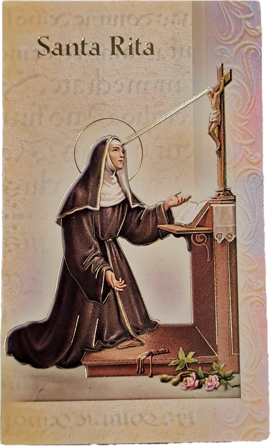 SANTA RITA - SANTINO A LIBRETTO - HOLY CARD