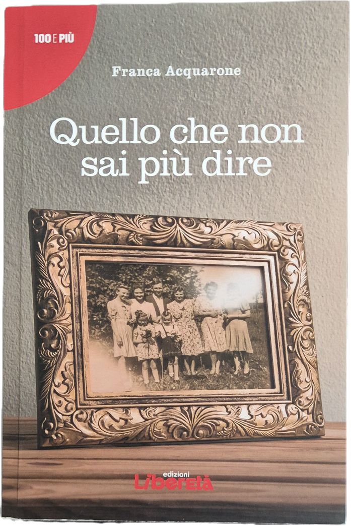 QUELLO CHE NON SAI PIU' CHE DIRE - FRANCA ACQUARONE - LIBERETA' 2023 - OUTLET DEL LIBRO