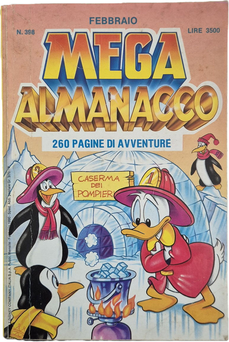 MEGA ALMANACCO N. 398 - FEBBRAIO 1990