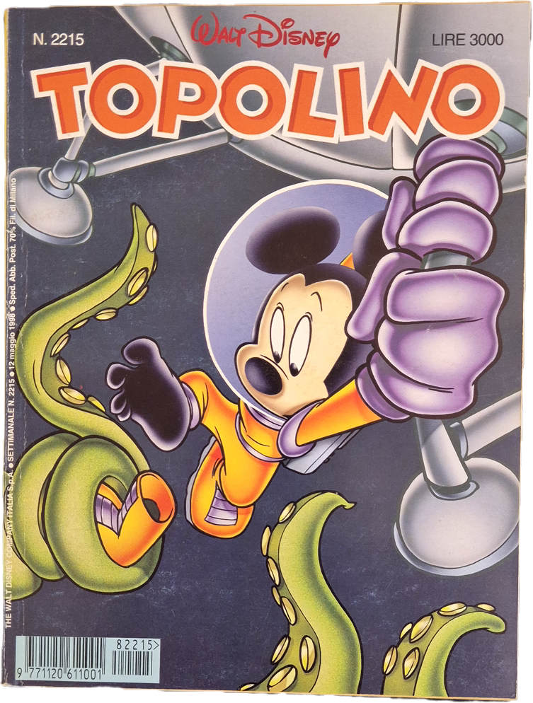 TOPOLINO N. 2215 - 12 MAGGIO 1998