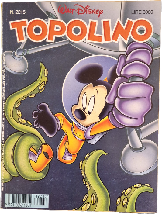 TOPOLINO N. 2215 - 12 MAGGIO 1998