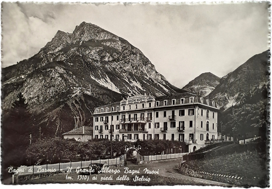 BAGNI DI BOARIO - ALBERGO BAGNI NUOVI - V1952 - FG