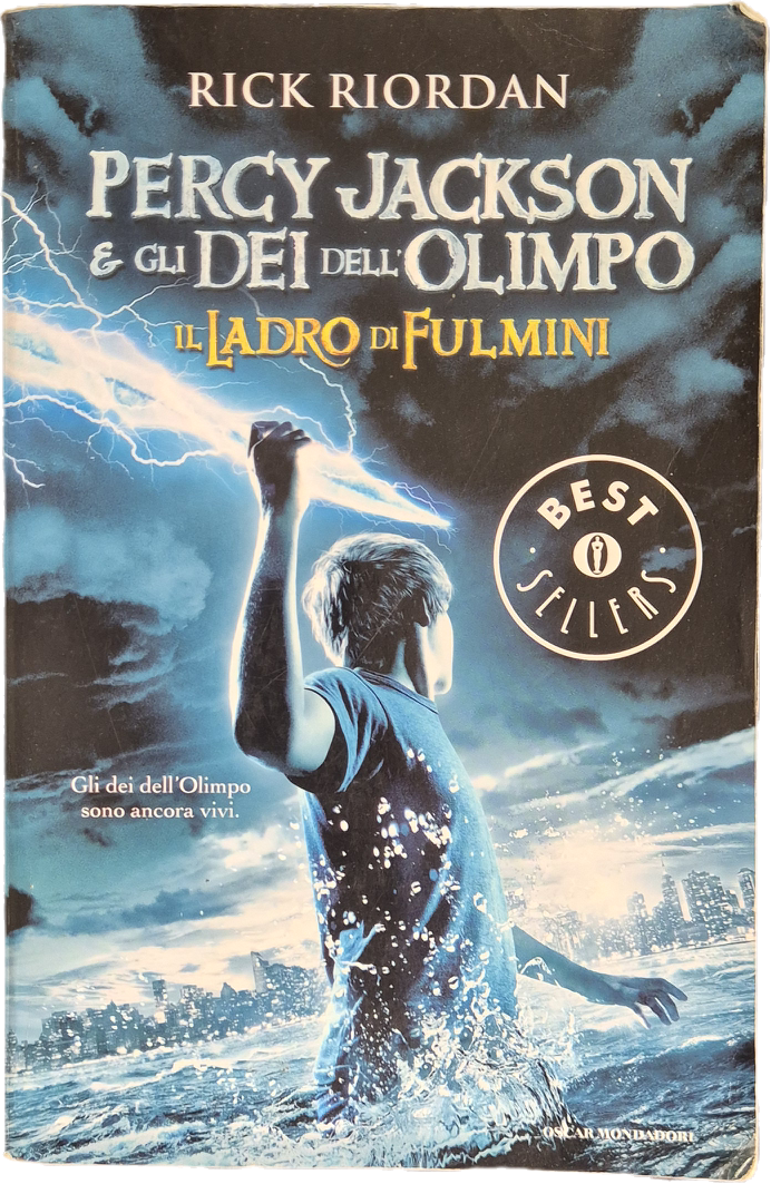IL LADRO DI FULMINI - RICK RIORDAN - MONDADORI 2011 - OUTLET DEL LIBRO