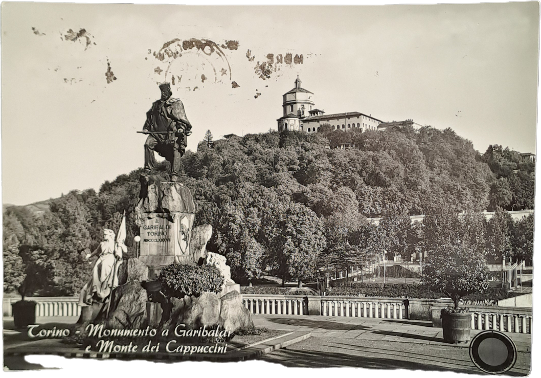 TORINO - MONUMENTO A GARIBALDI - V1957 - FG