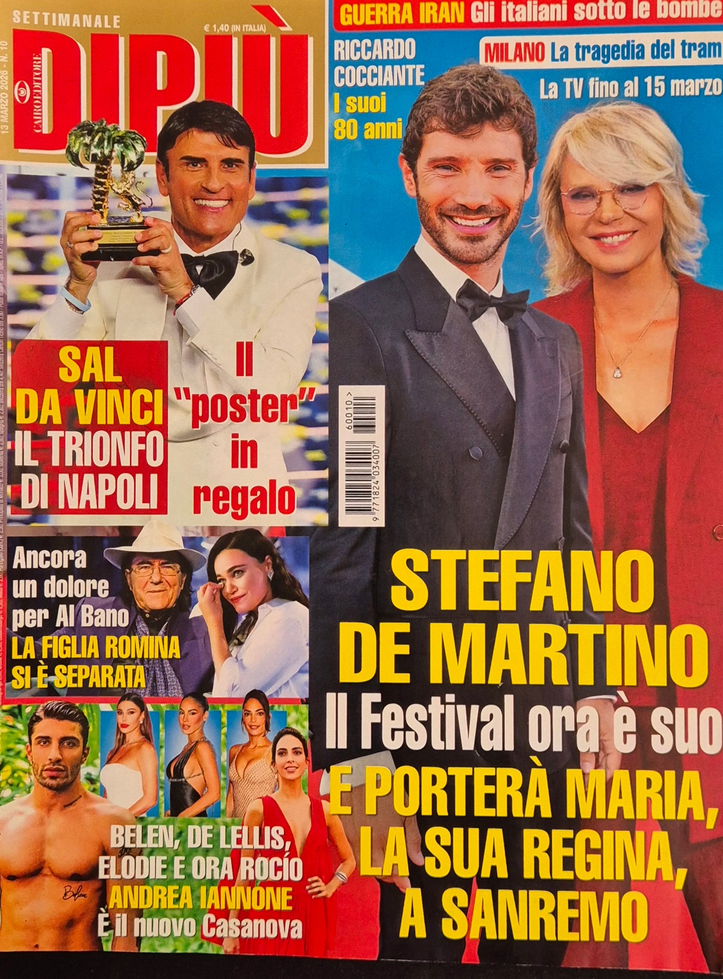 DI PIU' 13 MARZO 2026 - DE MARTINO-SAL DA'VINCI - OUTLET DEL LIBRO