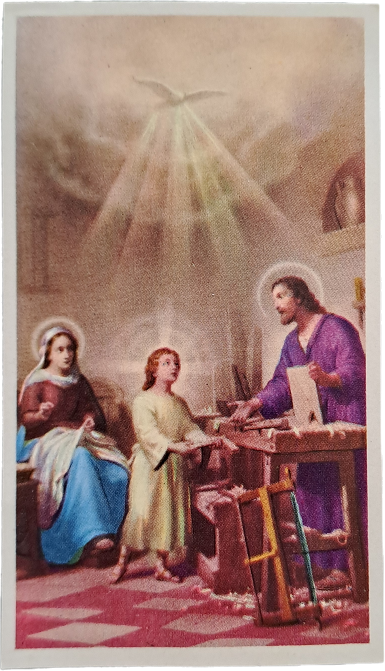 SACRA FAMILIA - HOLY CARD