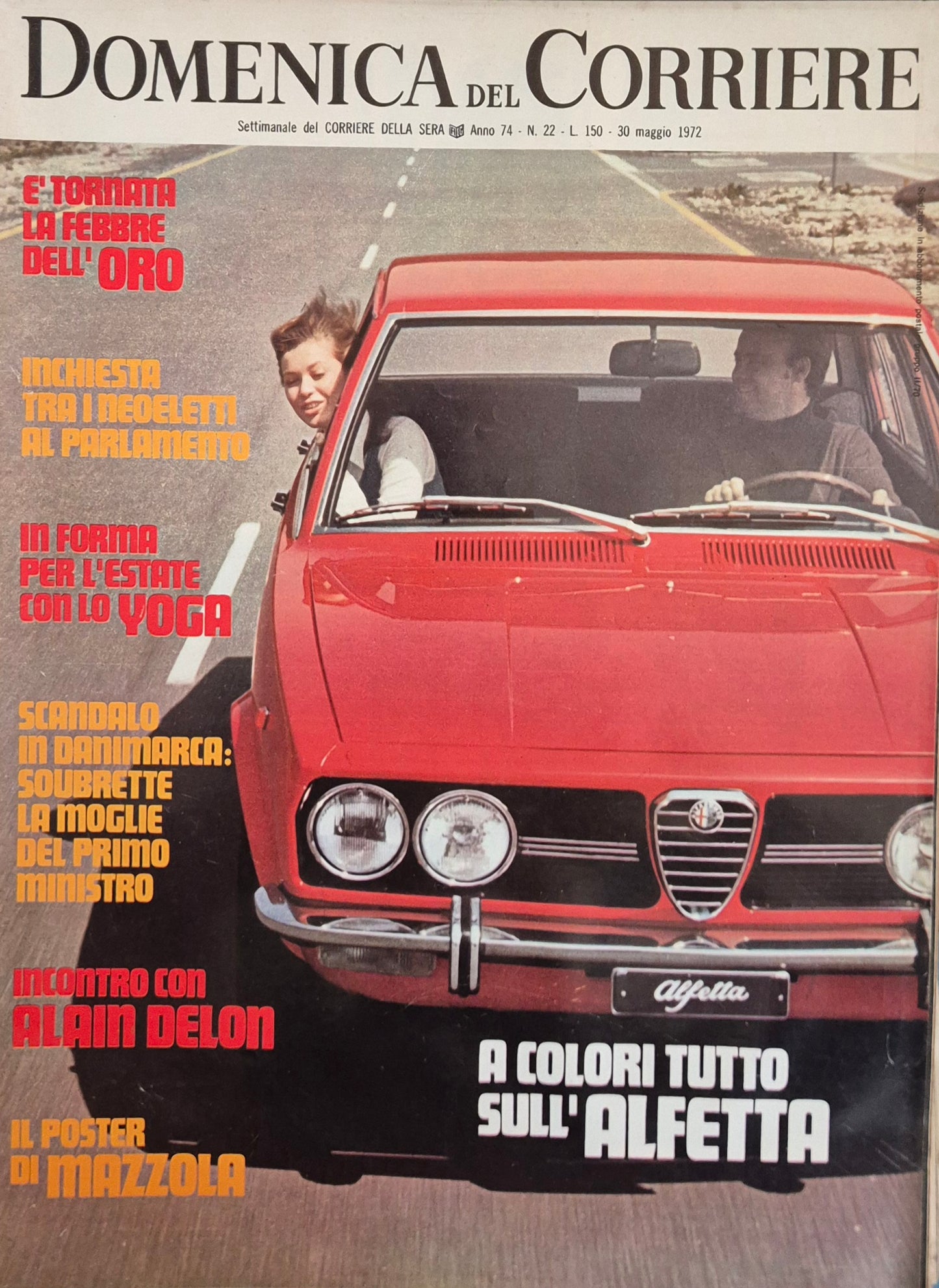 DOMENICA DEL CORRIERE N. 22 - 30 MAGGIO 1972