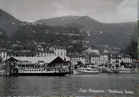 LAGO MAGGIORE - VERBANIA INTRA - V1950 - FG