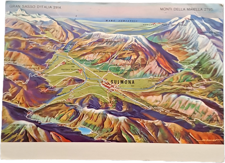 SULMONA E LA SUA VALLE - V1970 - FG