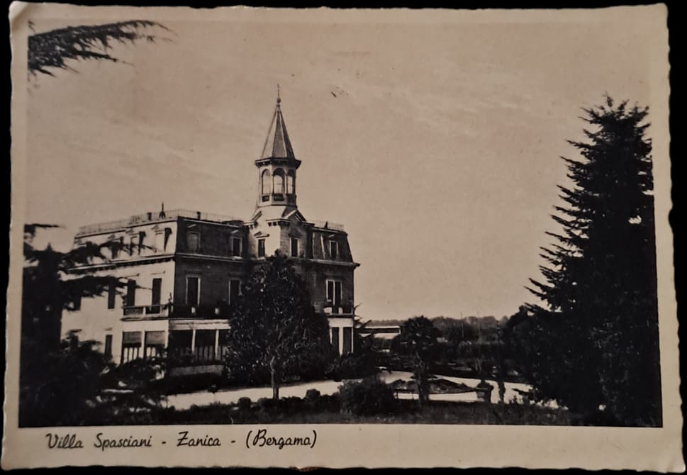 ZANICA (BERGAMO) - VILLA SPASCIANI - V1964 -FG