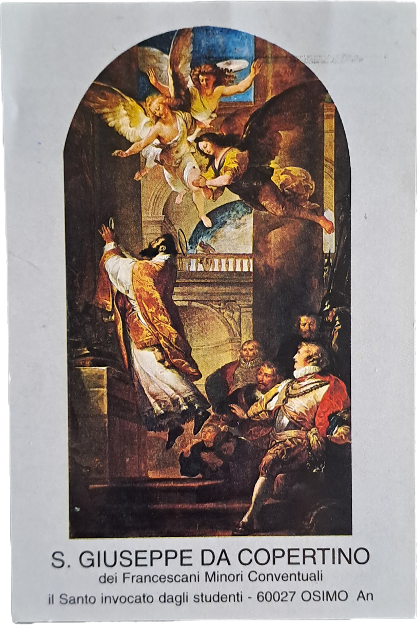 S. GIUSEPPE DA COPERTINO - HOLY CARD