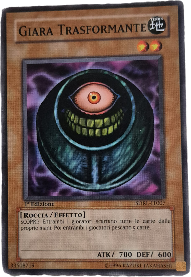 YU-GI-OH - GIARA TRASFORMANTE - SDRL-IT007