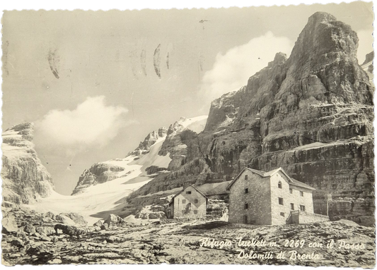 RIFUGIO TUCKETT - DOLOMITI DI BRENTA - V1955 - FG