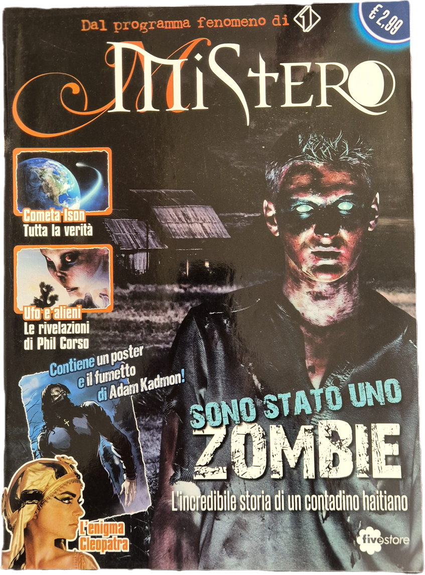 MISTERO N. 10 - NOVEMBRE 2013 - SONO STATO UNO ZOMBIE