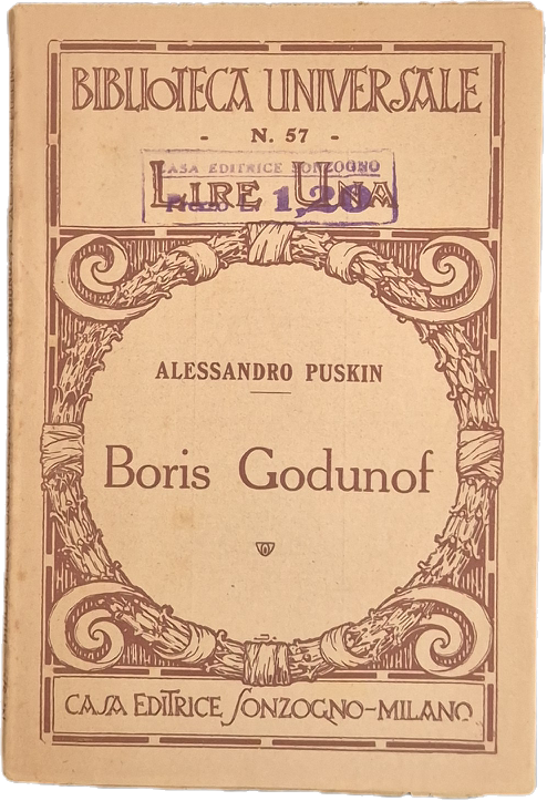 BORIS GODUNOF - ALESSANDRO PUSKIN