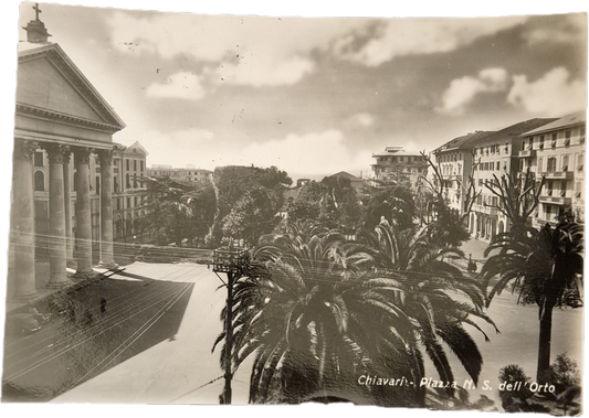 CHIAVARI  - PIAZZA N.S. DELL'ORTO - V1958  - FG
