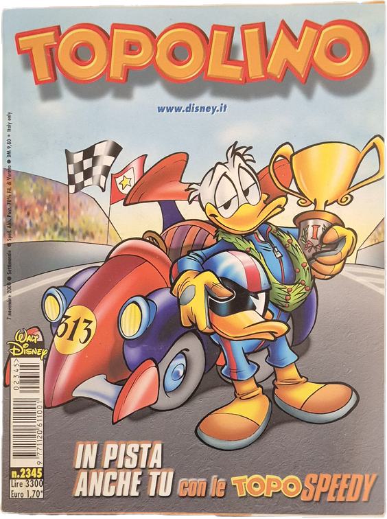TOPOLINO N. 2345 - 7 NOVEMBRE 2000