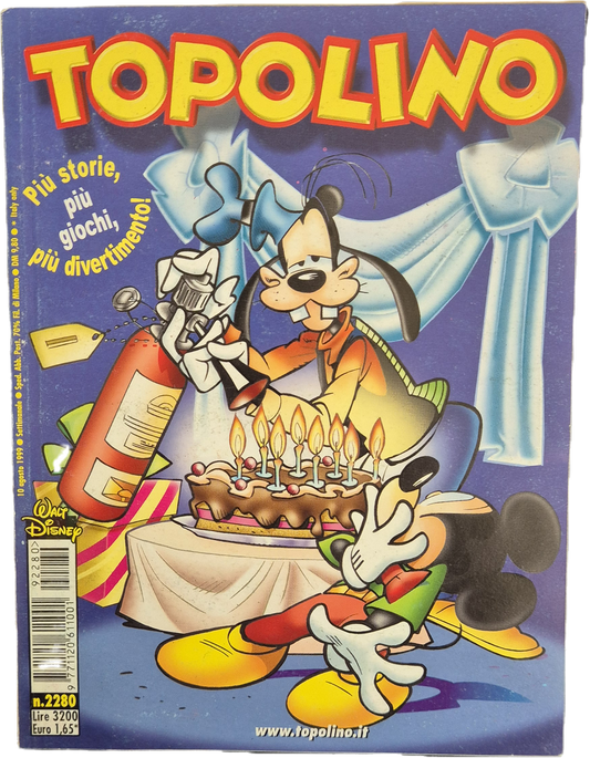 TOPOLINO N. 2280 - 10 AGOSTO 1999