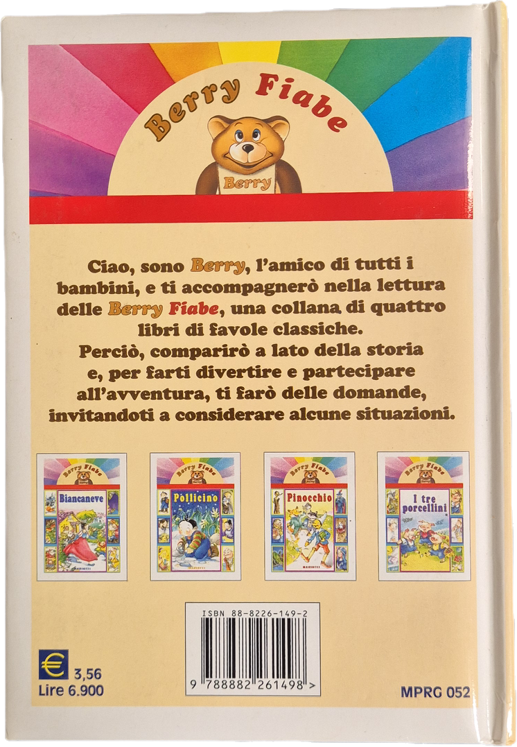 BIANCANEVE - BERRY FIABE 2001 - OUTKET DEL LIBRO