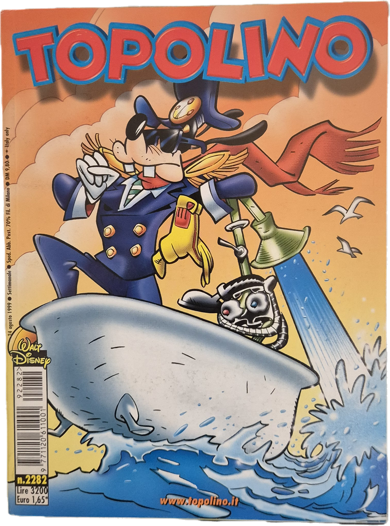 TOPOLINO N.2282 - 24 AGOSTO 1999